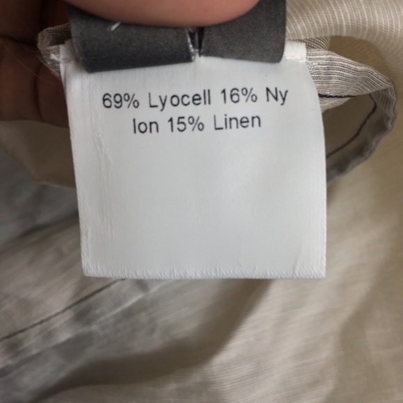 Fibfix Ombre Sleeveless Midi Dress Lyocell Linen Blend Ethereal Fairy Modern - Picture 11 of 14